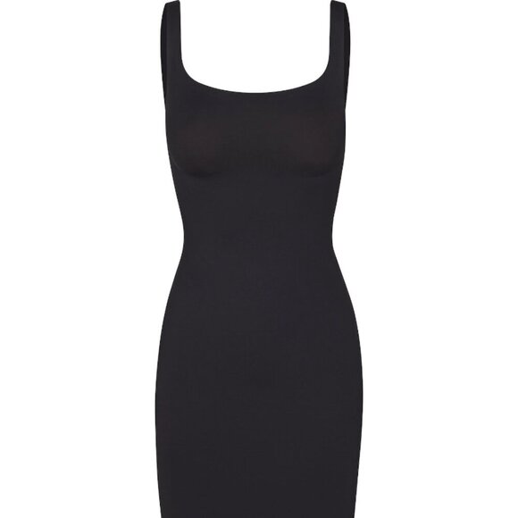 SKIMS Body Tank Slip Dress - Black - Size 2X - NWT - Picture 1 of 10